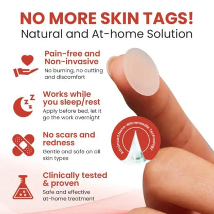 SkinSmooth™ – Skin Tag Removal Patch (Pack of 2)