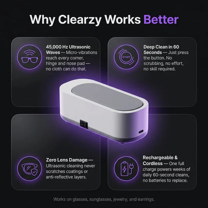 ClearView™ Ultrasonic Glass Cleaner
