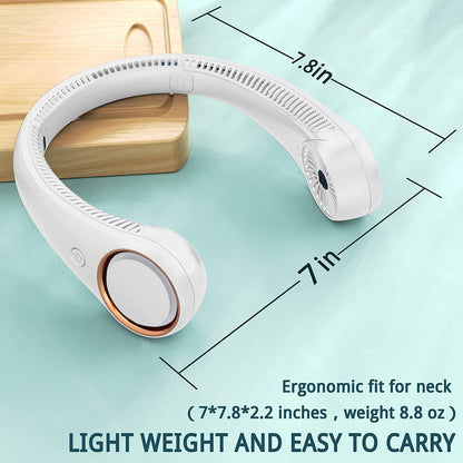 Portable Rechargable Neck Fan