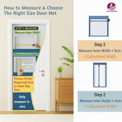 Magnetic Mosquito Net Curtain – Auto Close, Hands-Free, Easy Install